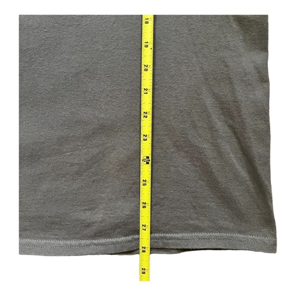 Sprint Car Racing Front Back Graphic Tee Cory Haas York PA 11 Size L Grey - Picture 6 of 6